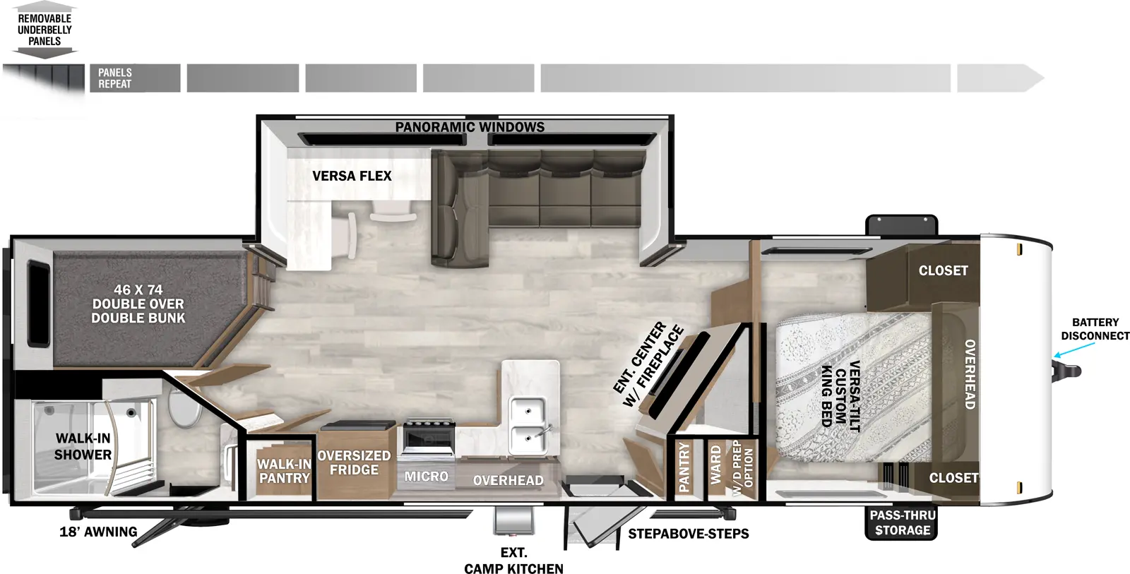 Salem 26DBUD Floorplan